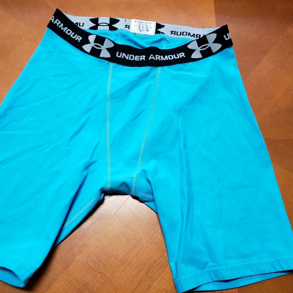 Under armour compression underwear.